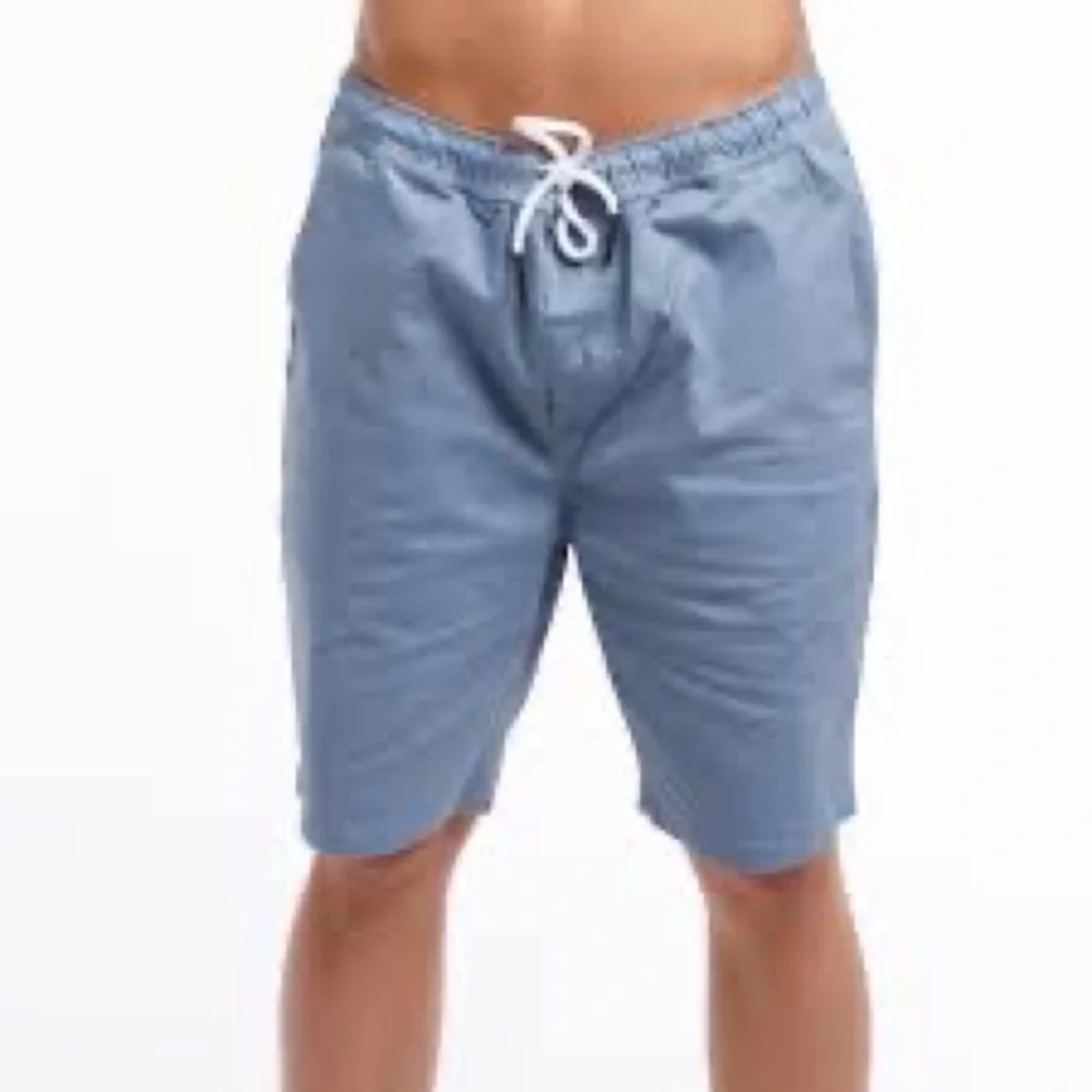 Men's Blue Casual Shorts